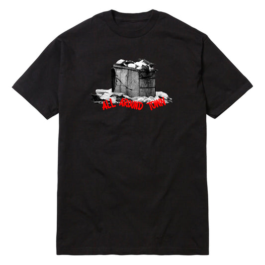 Trash Can T-Shirt Black